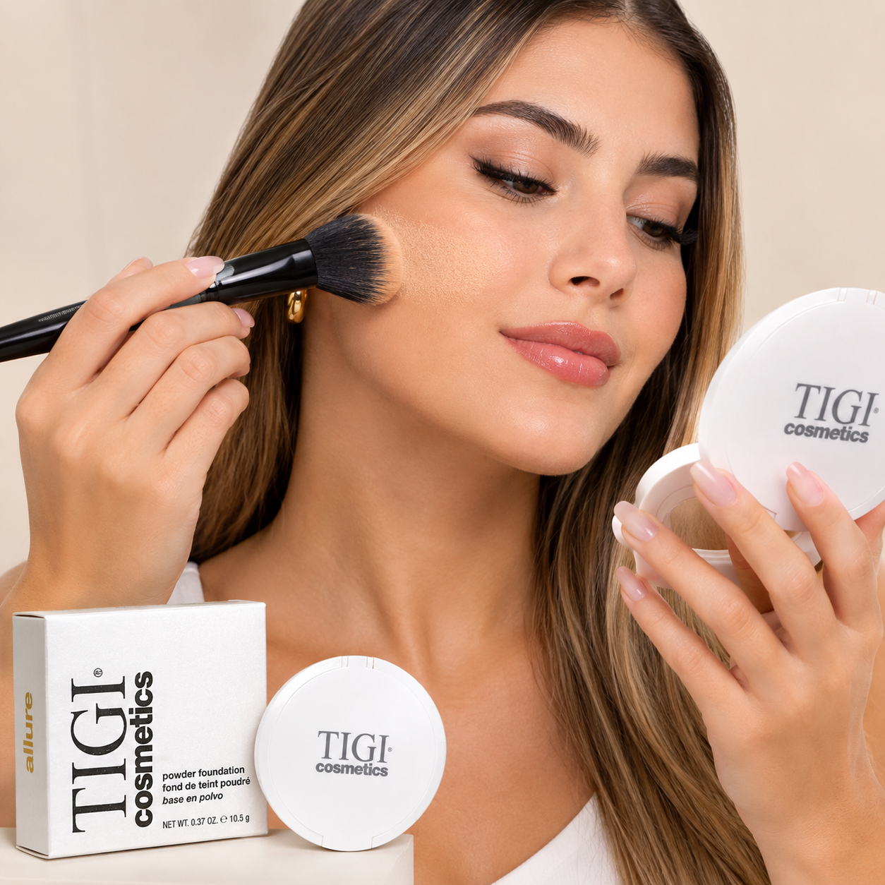 TIGI Cosmetics Powder Foundation – Allure
