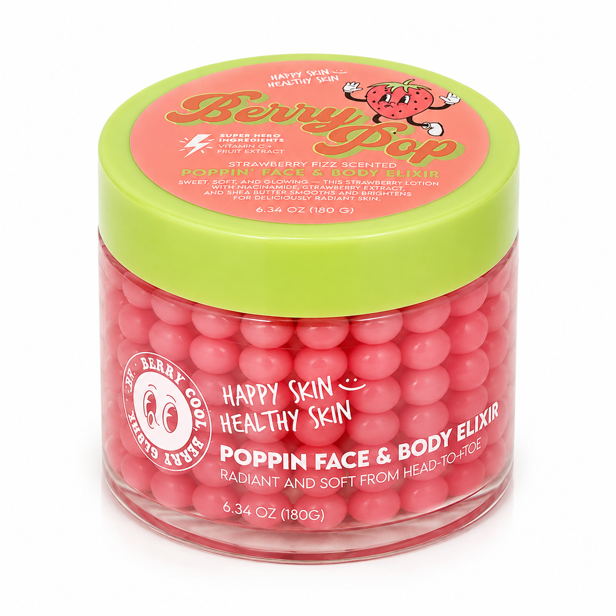 HAPPY SKIN, Gel Facial (Berry Pop)