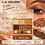 L.A. COLORS 6 Color Eyeshadow – Tono Haute *8