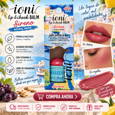 Ioni Lip & Cheek Balm – Sireno Natural Mauve *15