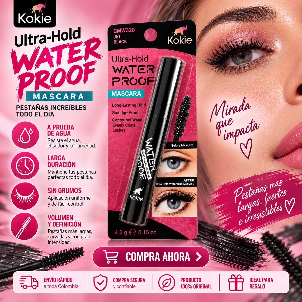 Kokie Ultra-Hold Waterproof Mascara *20