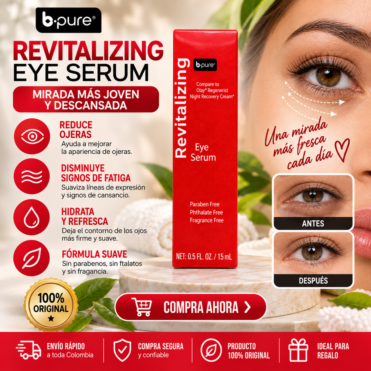 B.PURE - Revitalizing Eye Serum *30