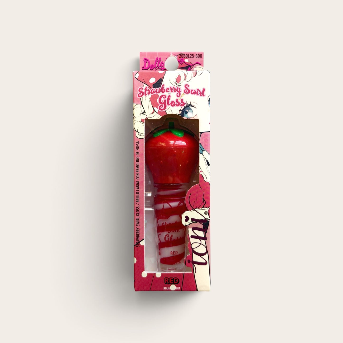 Ioni Dolly’s Adventure Strawberry Swirl Gloss – (Red)