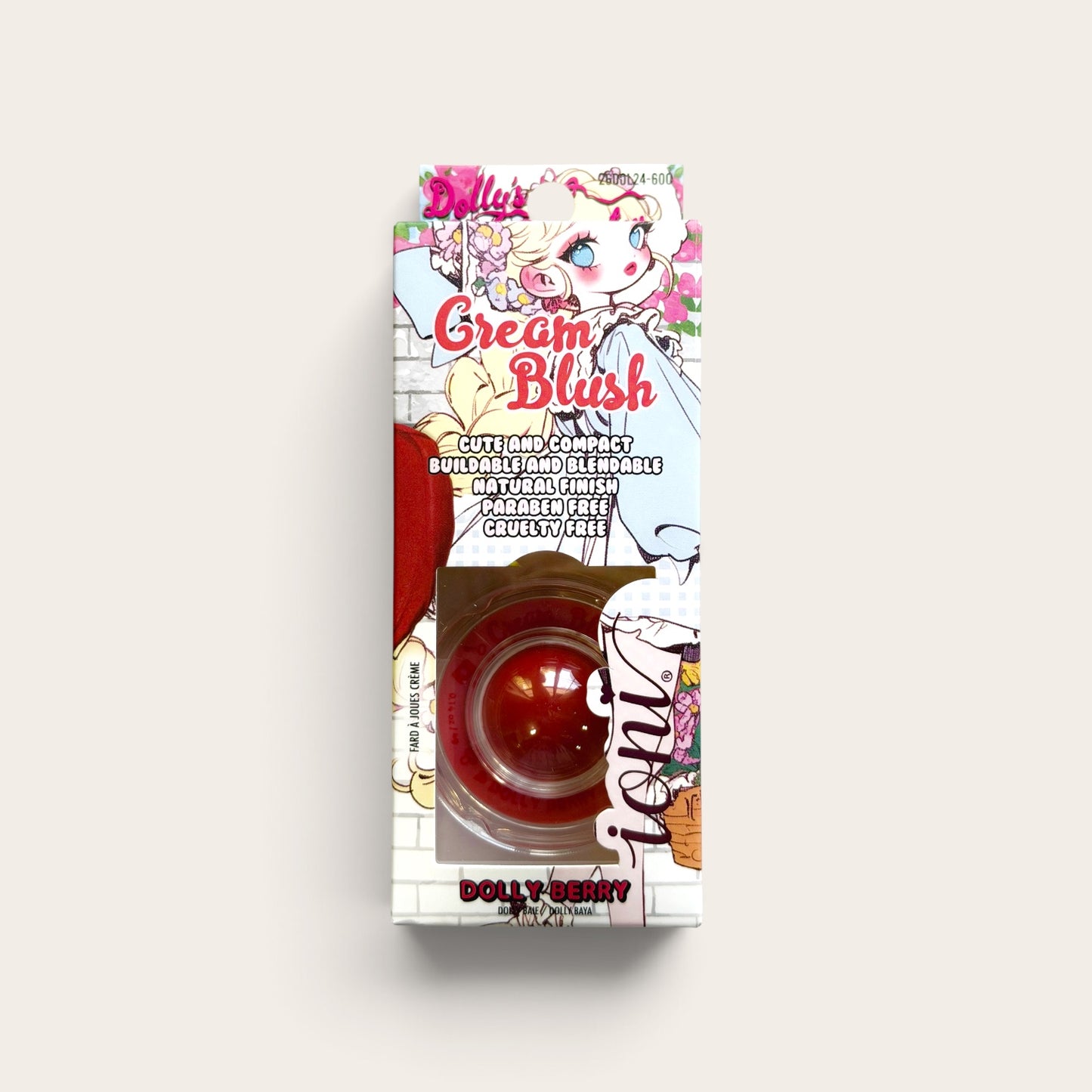 Ioni Dolly’s Adventure Cream Blush – Dolly Berry
