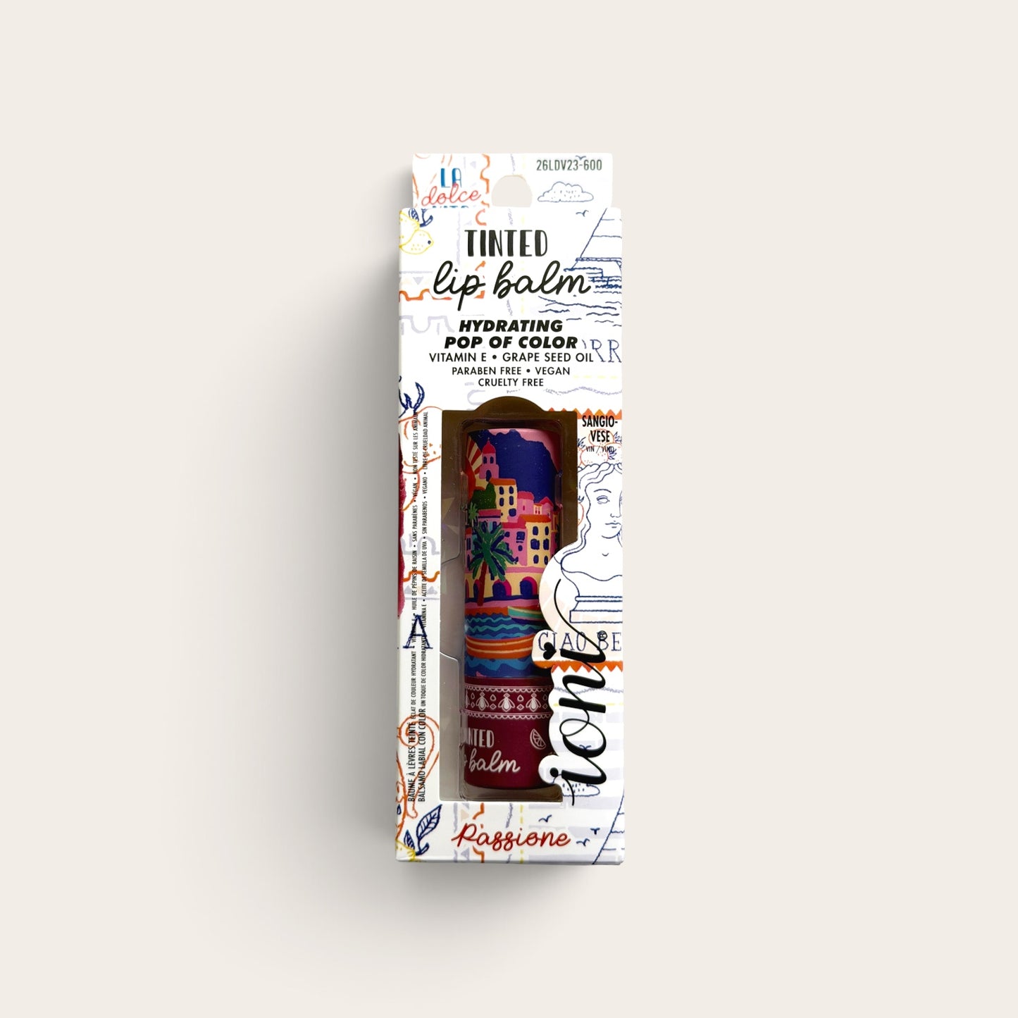 IONI Tinted Lip Balm – Sangiovese (Passione)
