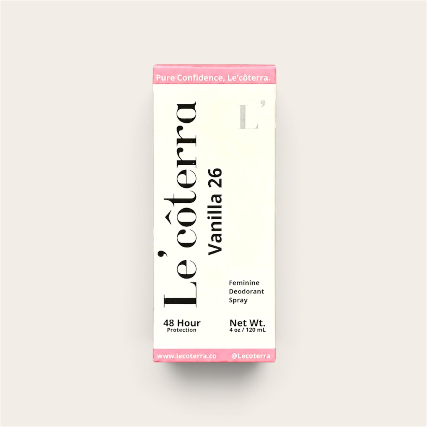 1 Pack / Le'côterra Vanilla 26 | Dulce y Envolvente